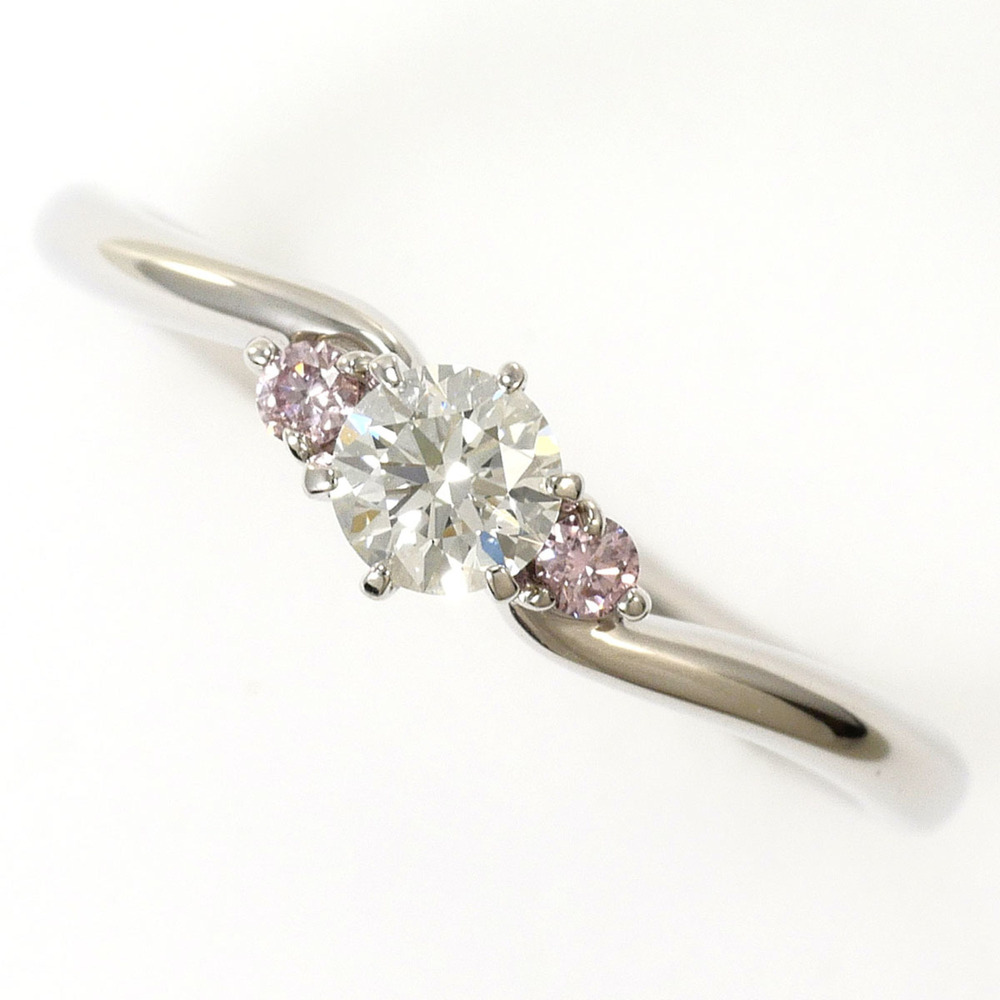 VINTAGE Silver Diamond Ring
